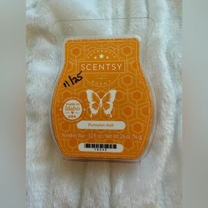 Scentsy Pumpkin Roll, wax bar melts, partial bar